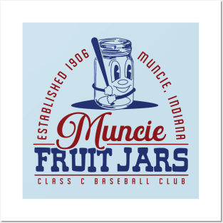 Muncie Fruit Jars Baseball Posters and Art